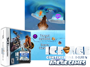 Ice Age 4 - Continental Drift - Arctic Games (Europe) (Fr,Nl) Cover